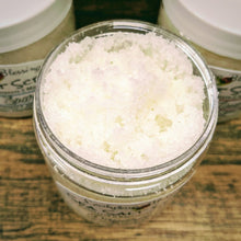 Load image into Gallery viewer, Shea Cream & Salt Salt Scrub Mini Pamper Box - Lavender and Patchouli