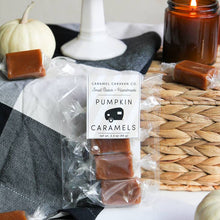 Load image into Gallery viewer, Pumpkin Spice Caramels - 4 Piece Bag