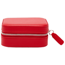 Load image into Gallery viewer, Compact Jewelry Travel Case - Red