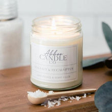 Load image into Gallery viewer, Sea Salt and Eucalyptus Soy Candle - 7.50 oz
