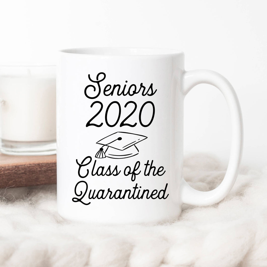 2020 Class of the Quarantined, Graduation Mug - 15 oz.