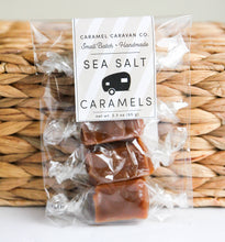 Load image into Gallery viewer, Sea Salt Caramels - 4 Piece Bag
