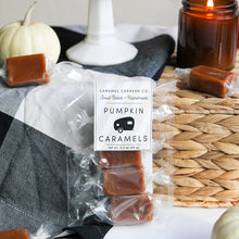 Load image into Gallery viewer, Pumpkin Spice Caramels - 4 Piece Bag
