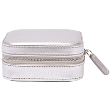 Load image into Gallery viewer, Compact Jewelry Travel Case - Silver
